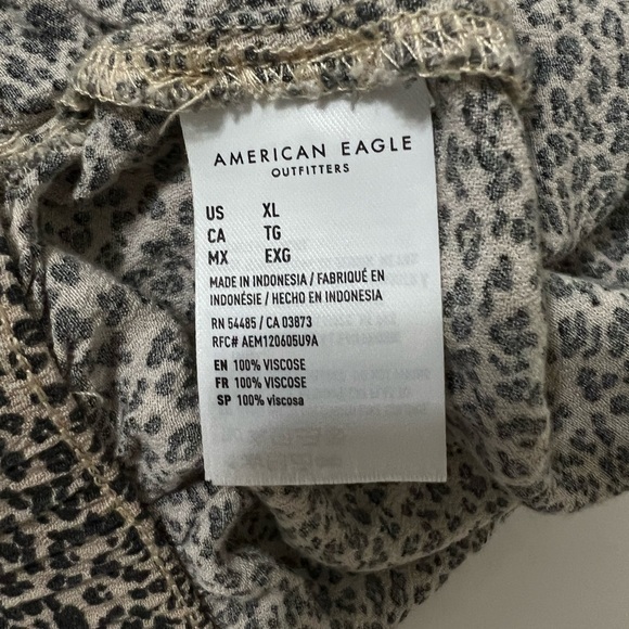 American Eagle Leopard Print Skirt Size XL - Picture 6 of 6